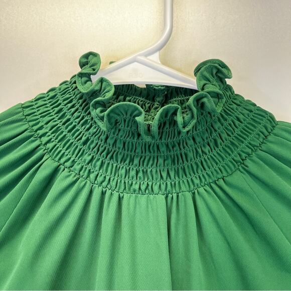 Amanda Uprichard Naoemi Shift Mini dress green - S - Picture 5 of 12